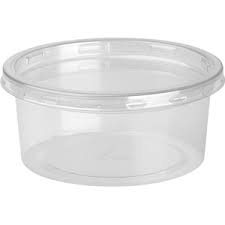 Salladsbägare & Lock 200ml  500st